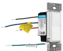 Qté 10. Interrupteur variateur LED Lutron STCL-153PH-WH blanc neuf et scellé Qté 10. Interrupteur variateur LED Lutron STCL-153PH-WH blanc neuf et scellé