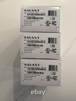 Savant Métropolitain Sans Fil Dimmer Bi-Phase V2 Blanc Neige (WID-SWB102V2-00) Rev4