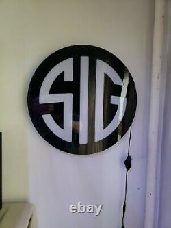 Sig Sauer Logo Collector Plug In Light Avec Dimmer Switch