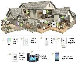 Smart Wifi Light Switch À Distance Alexa Accueil Google Ifttt Voix Smart Control Vie
