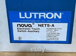 Système d’interrupteur variateur incandescent 3 voies Lutron Nova N-2003S Instant Take Command