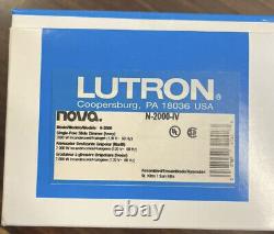 Traduisez ce titre en français: Variateur Lutron Nova N-2000-IV (Ivoire)