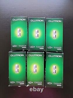 Variateur LUTRON LED+ Toggler TGCL-153PR-WH NEUF 6 quantités