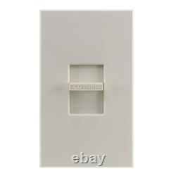 Variateur de diapositive fluorescent Lutron Nf-10-la Nova, monopolaire, 8a, 120v, crème léger
