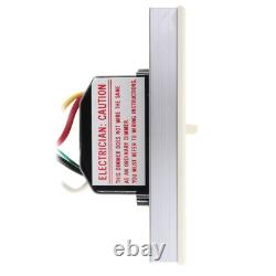 Variateur de diapositive fluorescent Lutron Nf-10-la Nova, monopolaire, 8a, 120v, crème léger
