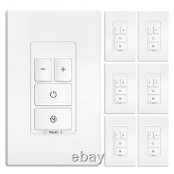 Variateur électronique, commande par bouton tactile, unipolaire avec indicateur LED