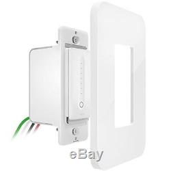 Wemo Dimmer Wi-fi Light Switch 2-pack Fonctionne Avec Alexa Et Google Assistant Accueil